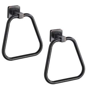 Oil Rubbed Bronze Towel Ring for Bathroom 2 Pack, Kitchen Bath Towel Holder Hangers Wall Mount Heavy Duty Stainless Steel Oil Rubbed Bronze Towel Ring for Bathroom 2 Pack, Kitchen Bath Towel Holder Hangers Wall Mount Heavy Duty Stainless Steel