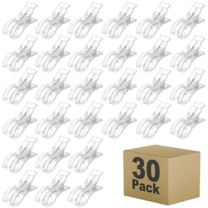 30 Pack Balloon Arch Clips, Large Clear Spring Clamps for Backdrop, 3.5'' Plastic Clips Supplies for Birthday Decoration Accessories Beach Towels Crafts Swimming Pool Photography Studios 30 Pack Balloon Arch Clips, Large Clear Spring Clamps for Backdrop, 3.5'' Plastic Clips Supplies for Birthday Decoration Accessories Beach Towels Crafts Swimming Pool Photography Studios