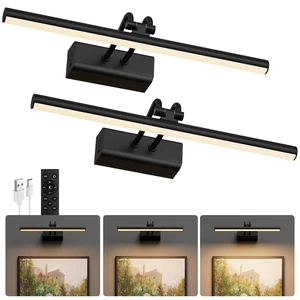 Battery Operated Wall Light, 13.8'', Set of 2, Black, RF Remote Control 4000mAh Cordless, Wall Light, Magnetic for Easy to Charge,Timers, Display for Gallery Living Room Bedroom Battery Operated Wall Light, 13.8'', Set of 2, Black, RF Remote Control 4000mAh Cordless, Wall Light, Magnetic for Easy to Charge,Timers, Display for Gallery Living Room Bedroom