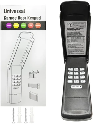 Universal Garage Door Opener Keypad for Liftmaster Chamberlain Craftsman Wayne Dalton Openers Produced Since 1993 (Black) Universal Garage Door Opener Keypad for Liftmaster Chamberlain Craftsman Wayne Dalton Openers Produced Since 1993 (Black)