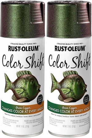 372478 Specialty Color Shift Spray Paint, 11 oz, Green Copper (Pack of 2) 372478 Specialty Color Shift Spray Paint, 11 oz, Green Copper (Pack of 2)