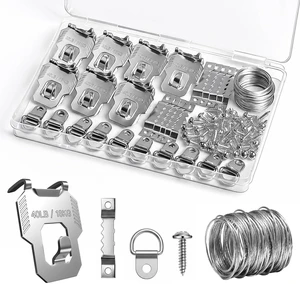 91Pcs 40LB Drywall Picture Hanging Hooks Heavy Duty No Damage Picture Hangers Claw Hardware Kit Tool Nail Free Wall Hanger Hooks for Room Office Mirror Photo Poster Frame Decor 91Pcs 40LB Drywall Picture Hanging Hooks Heavy Duty No Damage Picture Hangers Claw Hardware Kit Tool Nail Free Wall Hanger Hooks for Room Office Mirror Photo Poster Frame Decor