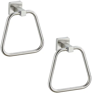 Brushed Nickel Towel Ring for Bathroom 2 Pack, Kitchen Bath Towel Holder Hangers Wall Mount Heavy Duty Stainless Steel Brushed Nickel Towel Ring for Bathroom 2 Pack, Kitchen Bath Towel Holder Hangers Wall Mount Heavy Duty Stainless Steel