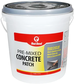 0641 Concrete Repair Patch, Cement Crack Filler, Pre-Mixed, 1 Gallon, Pack of 1, Gray, Made in USA 0641 Concrete Repair Patch, Cement Crack Filler, Pre-Mixed, 1 Gallon, Pack of 1, Gray, Made in USA