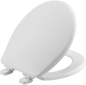 730SL Slow Close Toilet Seat, Hinges Never Loosen, Durable Plastic, Made in USA, Round, White 730SL Slow Close Toilet Seat, Hinges Never Loosen, Durable Plastic, Made in USA, Round, White