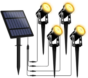 Solar Christmas Spotlight Outdoor Warm White 3000K Auto On/Off for Garden Flag Tree Patio Yard Driveway Pathway Halloween Solar Christmas Spotlight Outdoor Warm White 3000K Auto On/Off for Garden Flag Tree Patio Yard Driveway Pathway Halloween