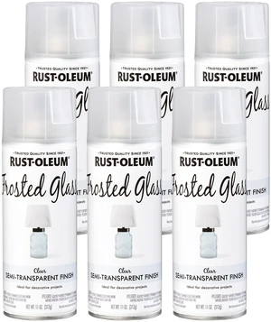 342600-6PK Frosted Glass Spray Paint, 11 oz, Frosted Glass, 6 Pack 342600-6PK Frosted Glass Spray Paint, 11 oz, Frosted Glass, 6 Pack