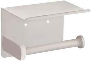 Self Adhesive Toilet Paper Holder with Phone Shelf SUS 304 Stainless Steel Wall Mounted Toilet Paper Roll Holder - Rustproof and Bathroom Washroom Tissue Roll Holder with Shelf -Beige Self Adhesive Toilet Paper Holder with Phone Shelf SUS 304 Stainless Steel Wall Mounted Toilet Paper Roll Holder - Rustproof and Bathroom Washroom Tissue Roll Holder with Shelf -Beige