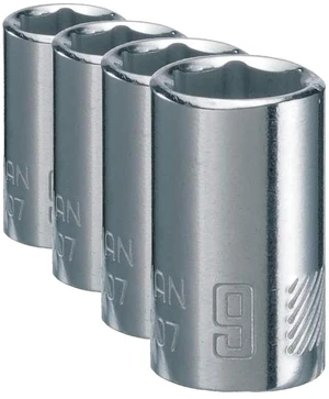 Shallow Socket, Metric, 1/4-Inch Drive, 9mm, 6-Point (CMMT43507) (Pack of 4) Shallow Socket, Metric, 1/4-Inch Drive, 9mm, 6-Point (CMMT43507) (Pack of 4)