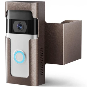 Ring Doorbell Mount, Anti-Theft, No Drill, Renter Friendly Stainless Steel, Powder Coated For Apartments & Rentals Easy Remove for Charging Hidden Screws, Tamper Resistant Ring Doorbell Mount, Anti-Theft, No Drill, Renter Friendly Stainless Steel, Powder Coated For Apartments & Rentals Easy Remove for Charging Hidden Screws, Tamper Resistant