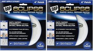 7079809163 Repair Eclipse Wall Patch, 4 Inch, Clear,White (Pack of 2) 7079809163 Repair Eclipse Wall Patch, 4 Inch, Clear,White (Pack of 2)