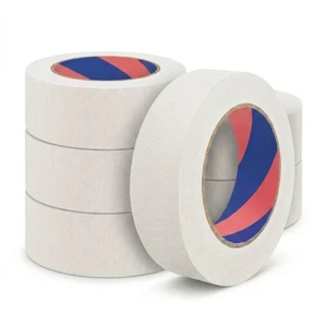 Painters Tape, 1 inch x 55 Yards x 6 Rolls White Painters Masking Tape for Indoor and Outdoor Use, Medium Adhesive Paint Tape for DIY Crafts, Arts, Painting, Easy Removal Painters Tape, 1 inch x 55 Yards x 6 Rolls White Painters Masking Tape for Indoor and Outdoor Use, Medium Adhesive Paint Tape for DIY Crafts, Arts, Painting, Easy Removal