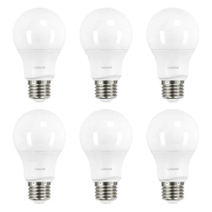 A19 LED Light Bulbs Dimmable, 40 Watt Equivalent, E26 Base, 2700K Soft White, 5W 450 Lumens CRI80+, 120V, UL Listed FCC Certified, LED Lights for Bedroom Living Room Home Office, 6 Packs A19 LED Light Bulbs Dimmable, 40 Watt Equivalent, E26 Base, 2700K Soft White, 5W 450 Lumens CRI80+, 120V, UL Listed FCC Certified, LED Lights for Bedroom Living Room Home Office, 6 Packs
