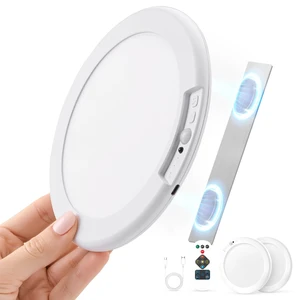 Rechargeable Motion Sensor Ceiling Light with Remote Wireless Timing 2 Pack 60-Day Battery Powered Closet Lamp, Magnetic Adhesive Cordless, Overhead Lighting for Shower Pantry No Wiring No Drill Rechargeable Motion Sensor Ceiling Light with Remote Wireless Timing 2 Pack 60-Day Battery Powered Closet Lamp, Magnetic Adhesive Cordless, Overhead Lighting for Shower Pantry No Wiring No Drill