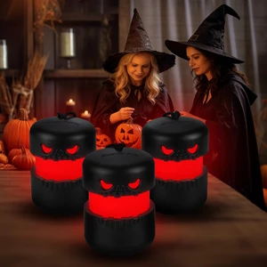 3-Pack Halloween Collapsible Skeleton Lantern, Two Color Changing Halloween Camping Lantern, Halloween Skull Lantern, Skeleton Halloween Decor for Yard, Lawn, Garden, Haunted House Prop 3-Pack Halloween Collapsible Skeleton Lantern, Two Color Changing Halloween Camping Lantern, Halloween Skull Lantern, Skeleton Halloween Decor for Yard, Lawn, Garden, Haunted House Prop