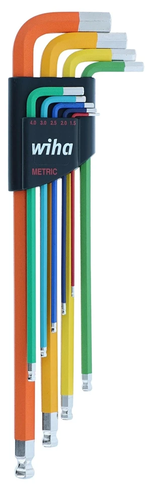 66980 Ball End Hex L-Key Set, 9 Piece, Metric Color Coded, Textured Grip, Includes Holder 66980 Ball End Hex L-Key Set, 9 Piece, Metric Color Coded, Textured Grip, Includes Holder
