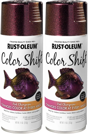 Rustoleum Color Shift Spray Paint, 11 ounce, Pink Champagne (Pack of 2) Rustoleum Color Shift Spray Paint, 11 ounce, Pink Champagne (Pack of 2)