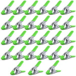 27-Piece 6-inch Heavy Duty Spring Clamp, Large Spring Clamps for Woodworking, Metal Clips 2.4-inch Jaw Opening Clamps for Backdrop, Pool Cover, Photography 27-Piece 6-inch Heavy Duty Spring Clamp, Large Spring Clamps for Woodworking, Metal Clips 2.4-inch Jaw Opening Clamps for Backdrop, Pool Cover, Photography