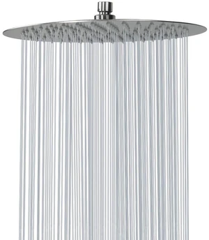 Rain Shower Head, Ultra-Thin Design-Pressure Boosting, Awesome Some Experience, High Flow Stainless Steel Rainfall Head (12 Inch, Brushed Nickel) Rain Shower Head, Ultra-Thin Design-Pressure Boosting, Awesome Some Experience, High Flow Stainless Steel Rainfall Head (12 Inch, Brushed Nickel)