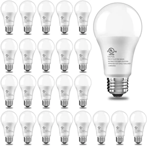 24 Pack LED Light Bulbs 100 Watt Equivalent, A19 5000K Daylight White 15W Super Bright White Light 1500 LM, E26 Standard No Flicker Energy Saving Lamp Bulb for Home, Bedroom, Office, Non-Dimmable 24 Pack LED Light Bulbs 100 Watt Equivalent, A19 5000K Daylight White 15W Super Bright White Light 1500 LM, E26 Standard No Flicker Energy Saving Lamp Bulb for Home, Bedroom, Office, Non-Dimmable