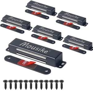 Magnetic Door Catch Heavy Duty 90lb Door Magnets with Strong Magnetic for Kitchen Cupboard Wardrobe Closet Cabinet Door Drawer Latch Magnetic Door Catch Heavy Duty 90lb Door Magnets with Strong Magnetic for Kitchen Cupboard Wardrobe Closet Cabinet Door Drawer Latch