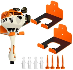 Garage Organizer Trimmer Rack,Garden Power Tool Hanger,2Pack,Orange Weedeater Rack, Heavy Duty Weed Whackers Holder Wall Mounted for Grass Trimmer, Hedge Trimmer, Garage Trimmer, Garden Tools Garage Organizer Trimmer Rack,Garden Power Tool Hanger,2Pack,Orange Weedeater Rack, Heavy Duty Weed Whackers Holder Wall Mounted for Grass Trimmer, Hedge Trimmer, Garage Trimmer, Garden Tools