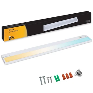 Hardwired Under Cabinet Lighting, 36in 22W LED Light for Kitchen/Closet, 1426lm, CRI>92, R9>90, Dimmable, 5 Color Temperature, 2700K-5000K(Warm White, Cool White, Daylight) Hardwired Under Cabinet Lighting, 36in 22W LED Light for Kitchen/Closet, 1426lm, CRI>92, R9>90, Dimmable, 5 Color Temperature, 2700K-5000K(Warm White, Cool White, Daylight)