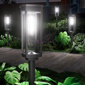 Solar Garden Lights, 4 Pack, Cool White, IP65 For pathways and gardens, Solar Powered Pathway Lights Waterproof pair auto on/off with 1124 h runtime for driveway edges Solar Garden Lights, 4 Pack, Cool White, IP65 For pathways and gardens, Solar Powered Pathway Lights Waterproof pair auto on/off with 1124 h runtime for driveway edges