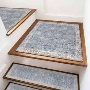 Stair Treads Non-Slip Matching Mat for Wooden Steps 31"x31" Stair Rugs Square Capet Stair Treads Rubber Backing Stair Runner Anti-Slip Stair Landing Mat Carpet for Stairs Stair Treads Non-Slip Matching Mat for Wooden Steps 31"x31" Stair Rugs Square Capet Stair Treads Rubber Backing Stair Runner Anti-Slip Stair Landing Mat Carpet for Stairs