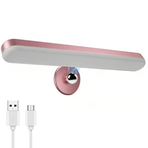 Wireless Vanity Light for Mirror, Rechargeable LED Bar, Pink Adjustable Color, Brightness and Angle with Magnetic Stick-On Design for Makeup Mirrors and Renter-Friendly Decor Wireless Vanity Light for Mirror, Rechargeable LED Bar, Pink Adjustable Color, Brightness and Angle with Magnetic Stick-On Design for Makeup Mirrors and Renter-Friendly Decor