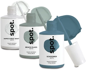 Touch-Up Paint | Matte Finish for Cabinets, Walls, Doors & Furniture | Multi-Tone Blue Repair Kit | Quick-Dry, Self-Priming, Low-Odor, Eco-Friendly | No-Sanding or Primer Needed | 3 Pack Touch-Up Paint | Matte Finish for Cabinets, Walls, Doors & Furniture | Multi-Tone Blue Repair Kit | Quick-Dry, Self-Priming, Low-Odor, Eco-Friendly | No-Sanding or Primer Needed | 3 Pack