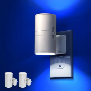 Night Light, Calm Blue Night Lights Plug into Wall,Light Sensor Dimmable Night Light, Blue Nightlights for Home Decor Party Holiday, Bedroom Hallway, Bluey Bathroom Decor, 2 Pack Night Light, Calm Blue Night Lights Plug into Wall,Light Sensor Dimmable Night Light, Blue Nightlights for Home Decor Party Holiday, Bedroom Hallway, Bluey Bathroom Decor, 2 Pack