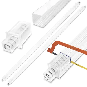 2 Pack 24 in Bathroom Towel Bar Replacement Rod with Adjustable Spring End Sturdy Plastic Ceramic Rack Replacement Towel Bar, Cut to Fit Any Size, Suitable for Kitchen Bathroom Towel Storage, Clear 2 Pack 24 in Bathroom Towel Bar Replacement Rod with Adjustable Spring End Sturdy Plastic Ceramic Rack Replacement Towel Bar, Cut to Fit Any Size, Suitable for Kitchen Bathroom Towel Storage, Clear