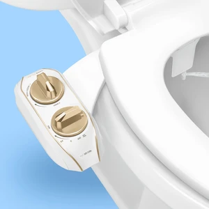 NEO 120 PLUS - Patented Non-Electric Bidet Attachment, Gold Non-Electric, Single Nozzle, Slide-In Install, 360° Self-Clean, EZ-Lift to Clean, Rear Wash NEO 120 PLUS - Patented Non-Electric Bidet Attachment, Gold Non-Electric, Single Nozzle, Slide-In Install, 360° Self-Clean, EZ-Lift to Clean, Rear Wash