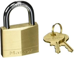 140D Solid Brass Padlock with Key (Pack of 3) 140D Solid Brass Padlock with Key (Pack of 3)