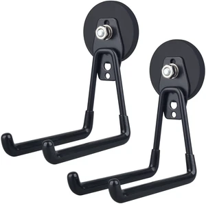 Magnetic Hooks,Heavy Duty Extra Large Hooks,Power Tool Organizer for Workshop Organization, 2 Pack Tool Hooks for Cordless Drill,Garden Tool,Metal Cabinet,Steel Pegboard(Black) Magnetic Hooks,Heavy Duty Extra Large Hooks,Power Tool Organizer for Workshop Organization, 2 Pack Tool Hooks for Cordless Drill,Garden Tool,Metal Cabinet,Steel Pegboard(Black)