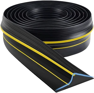 Universal Garage Door Threshold Seal Strip,Weatherproof Rubber DIY Weather Stripping Replacement, 10FT Length, Yellow Universal Garage Door Threshold Seal Strip,Weatherproof Rubber DIY Weather Stripping Replacement, 10FT Length, Yellow