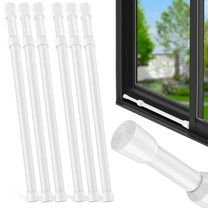 6 Pack Adjustable Window Security Bars - Heavy Duty Steel, Indoor Window Safety Locks for Sliding Windows, 19.6''-35.4'' Security Bar for Windows 6 Pack Adjustable Window Security Bars - Heavy Duty Steel, Indoor Window Safety Locks for Sliding Windows, 19.6''-35.4'' Security Bar for Windows