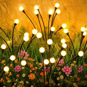 Solar Lights Outdoor(2 Pack-16 LEDs),Solar Garden Lights,Fairy Lights Firefly Light for Garden Decor, Outdoor lights, Outdoor Decor, Patio Decor, Gifts for Women, Gifts for Grandma, Big Bulb Solar Lights Outdoor(2 Pack-16 LEDs),Solar Garden Lights,Fairy Lights Firefly Light for Garden Decor, Outdoor lights, Outdoor Decor, Patio Decor, Gifts for Women, Gifts for Grandma, Big Bulb