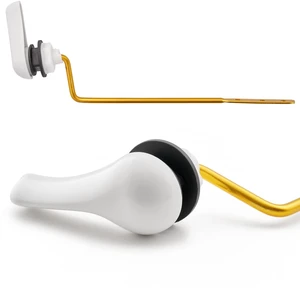 Toilet Handle Replacement (White, Side Mount) Toilet Handle Replacement (White, Side Mount)