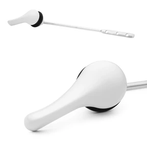 White Finish Front Mount Toilet Handle Replacement Kit, Universal Toilet Tank Flush Lever Fits Most Standard Front-Mount Toilet Tanks White Finish Front Mount Toilet Handle Replacement Kit, Universal Toilet Tank Flush Lever Fits Most Standard Front-Mount Toilet Tanks