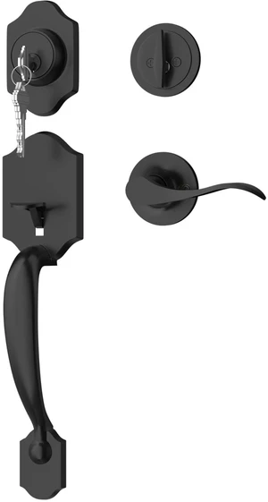 Front Door Lock Set, Door Handle Exterior, Front Door Handle Set, Black Front Door Handle and Deadbolt Set, Exterior Door Lock Set Front Door Lock Set, Door Handle Exterior, Front Door Handle Set, Black Front Door Handle and Deadbolt Set, Exterior Door Lock Set