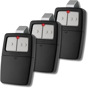 3X Universal Door Opener Remote KLIK1U 375UT 375LM Clicker 2-Button Replacement for LiftMaster Chamberlain Craftsman Genie Linear, Operates 2 Doors or Gates, Dip Switch & Learn Button 3X Universal Door Opener Remote KLIK1U 375UT 375LM Clicker 2-Button Replacement for LiftMaster Chamberlain Craftsman Genie Linear, Operates 2 Doors or Gates, Dip Switch & Learn Button