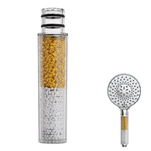 Shower Filter for Handheld Shower Head, NSF Certified 1 Pack Replacement Filters for Hard Water Remove Chlorine and Harmful Substances Only Fits Shower Head Shower Filter for Handheld Shower Head, NSF Certified 1 Pack Replacement Filters for Hard Water Remove Chlorine and Harmful Substances Only Fits Shower Head