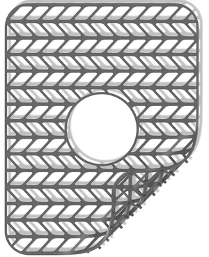 Sink Protectors for Kitchen Sink Grid 18-3/16" X 12-1/2" | Centered Drain for Single Sink Bowl with Corner Radius 4-11/16" Sink Protectors for Kitchen Sink Grid 18-3/16" X 12-1/2" | Centered Drain for Single Sink Bowl with Corner Radius 4-11/16"