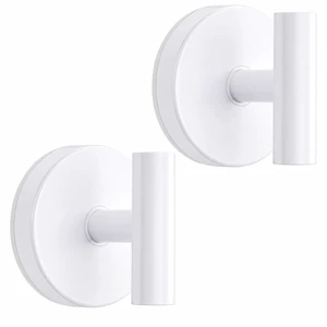 Suction Cup Hooks for Shower, Shower Hooks for Inside Shower, No Drill Towel Hooks for Bathroom, Removable Suction Hooks for Glass, Mirror, Tile, Waterproof, Rustproof White(2 Pack) Suction Cup Hooks for Shower, Shower Hooks for Inside Shower, No Drill Towel Hooks for Bathroom, Removable Suction Hooks for Glass, Mirror, Tile, Waterproof, Rustproof White(2 Pack)