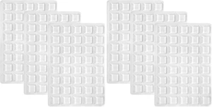 120 PCS Square Cabinet Bumpers - Corner Protection, Anti-Slip, Transparent (Pack of 2) 120 PCS Square Cabinet Bumpers - Corner Protection, Anti-Slip, Transparent (Pack of 2)
