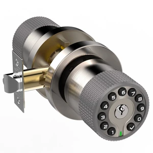 Keypad Door Knob with Key,Keyless Entry Door Lock, Code Locks Door Knob, Auto Lock,50 User Code,Easy to Install,for Home,Office,Bedroom,Garage,No Deadbolt Keypad Door Knob with Key,Keyless Entry Door Lock, Code Locks Door Knob, Auto Lock,50 User Code,Easy to Install,for Home,Office,Bedroom,Garage,No Deadbolt
