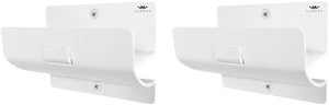 Ladder Hangers for Garage Wall - White Set of 2 Wall Mount Step Ladder Hook Heavy Duty Brackets, Versatile Utility Tool Holder, Practical Space-saving Garage Storage Solution, Easy to Install Ladder Hangers for Garage Wall - White Set of 2 Wall Mount Step Ladder Hook Heavy Duty Brackets, Versatile Utility Tool Holder, Practical Space-saving Garage Storage Solution, Easy to Install
