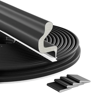 Kerf Weather Stripping Door Seal Soundproof Insulation for Large Gap Kerf Weather Stripping Door Seal Soundproof Insulation for Large Gap